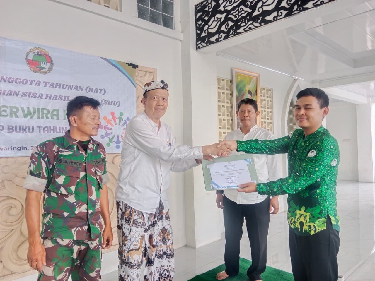 RAT Koperasi Perwira Kota Pesantren Kebon Cinta Digelar, SHU Dibagikan ke Anggota